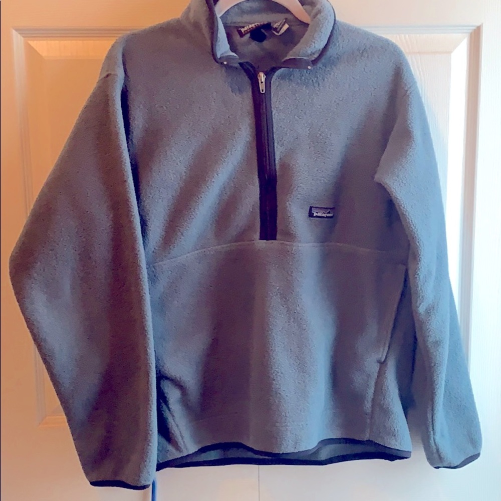 Blue Patagonia Synchilla Pullover